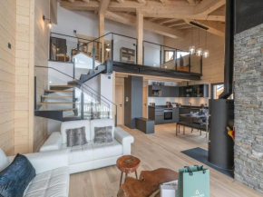 Duplex 125m² aux pieds des pistes avec parking et cheminée - FR-1-645-70 Huez